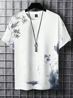 Simple Fashion Ancient Style T Shirts For Men