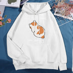 No Talk Me I'm Angy  Cat Pullover Hoodie
