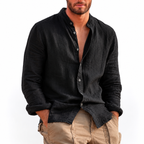 Men's Long Sleeve Hawaiian Shirt