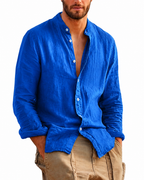 Men's Long Sleeve Hawaiian Shirt