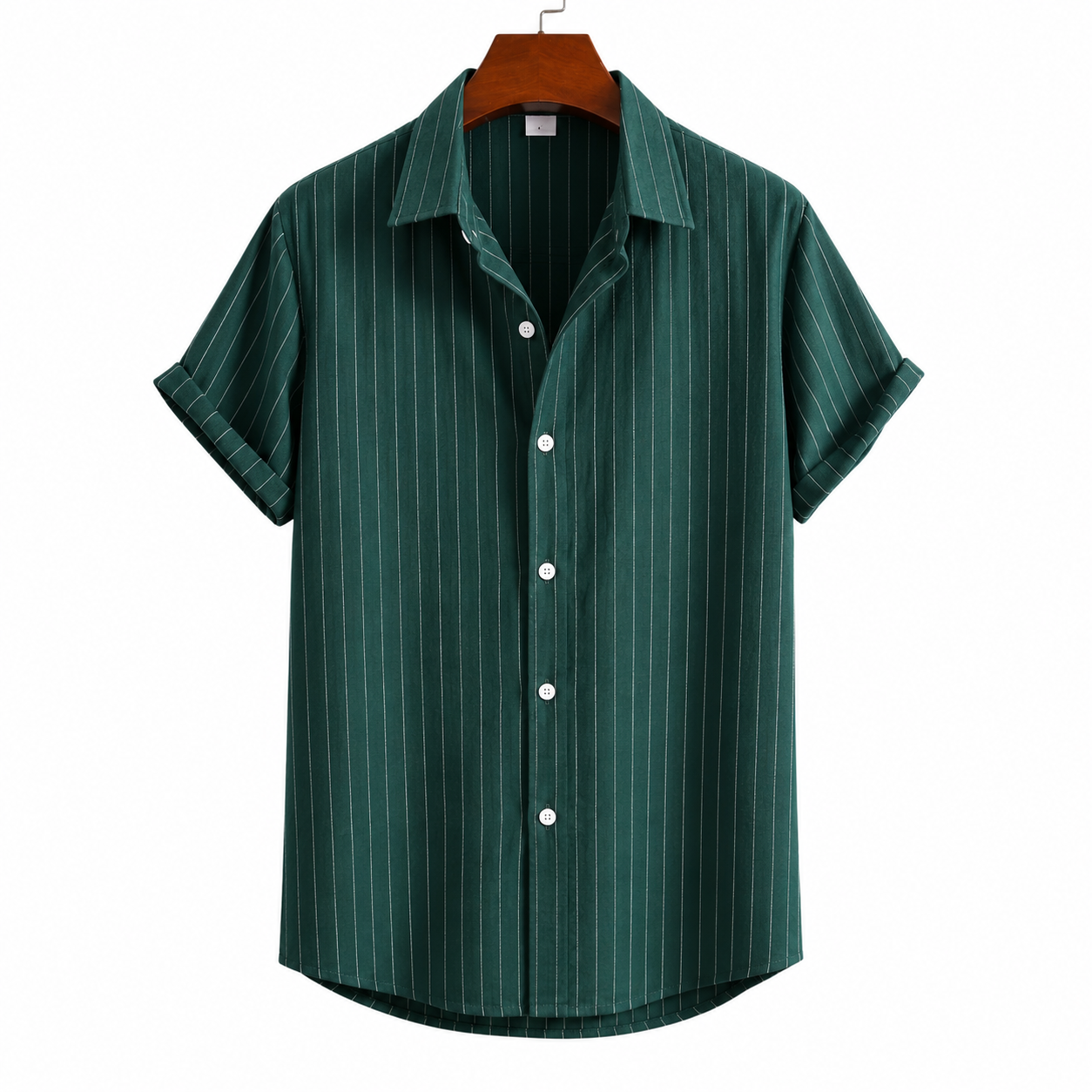 Men's Striped Short Sleeve Shirt